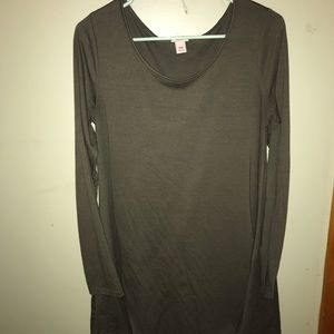 Olive green Mossimo shift dress